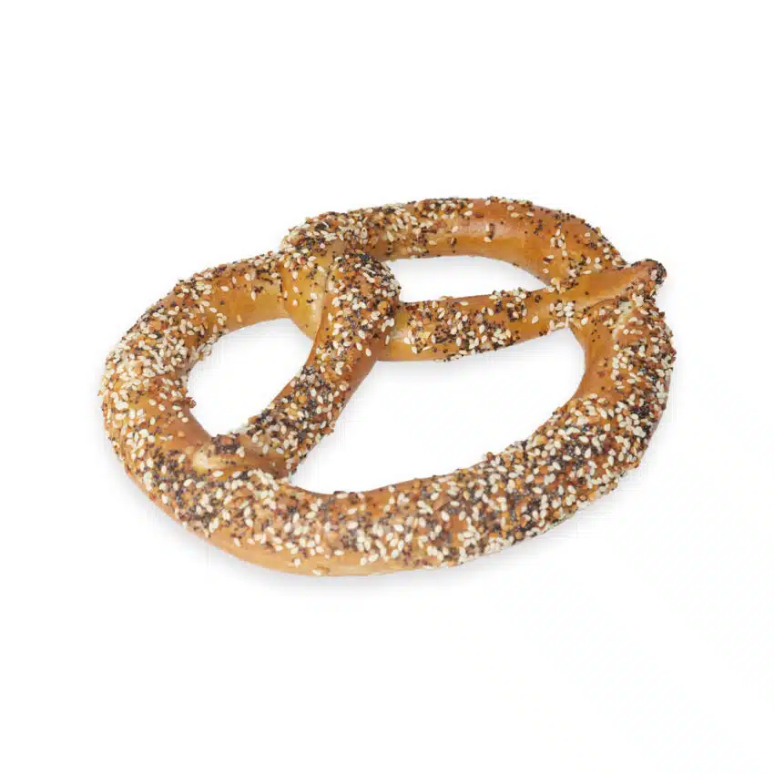 Everything Seasoning Pretzel